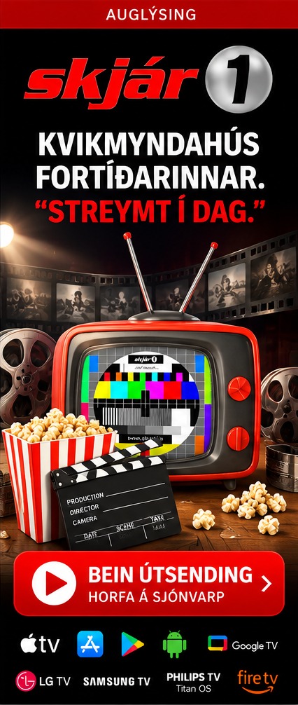 Skjár 1 – kvikmyndahús fortíðarinnar, streymt í dag